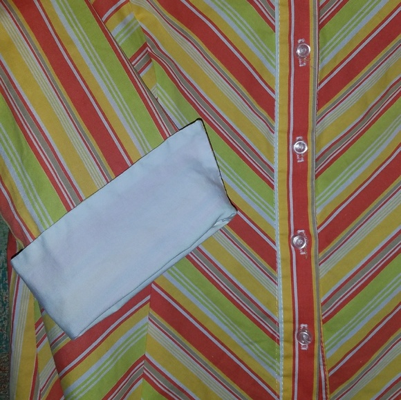 Vibrant Striped Shirt - Picture 3 of 4
